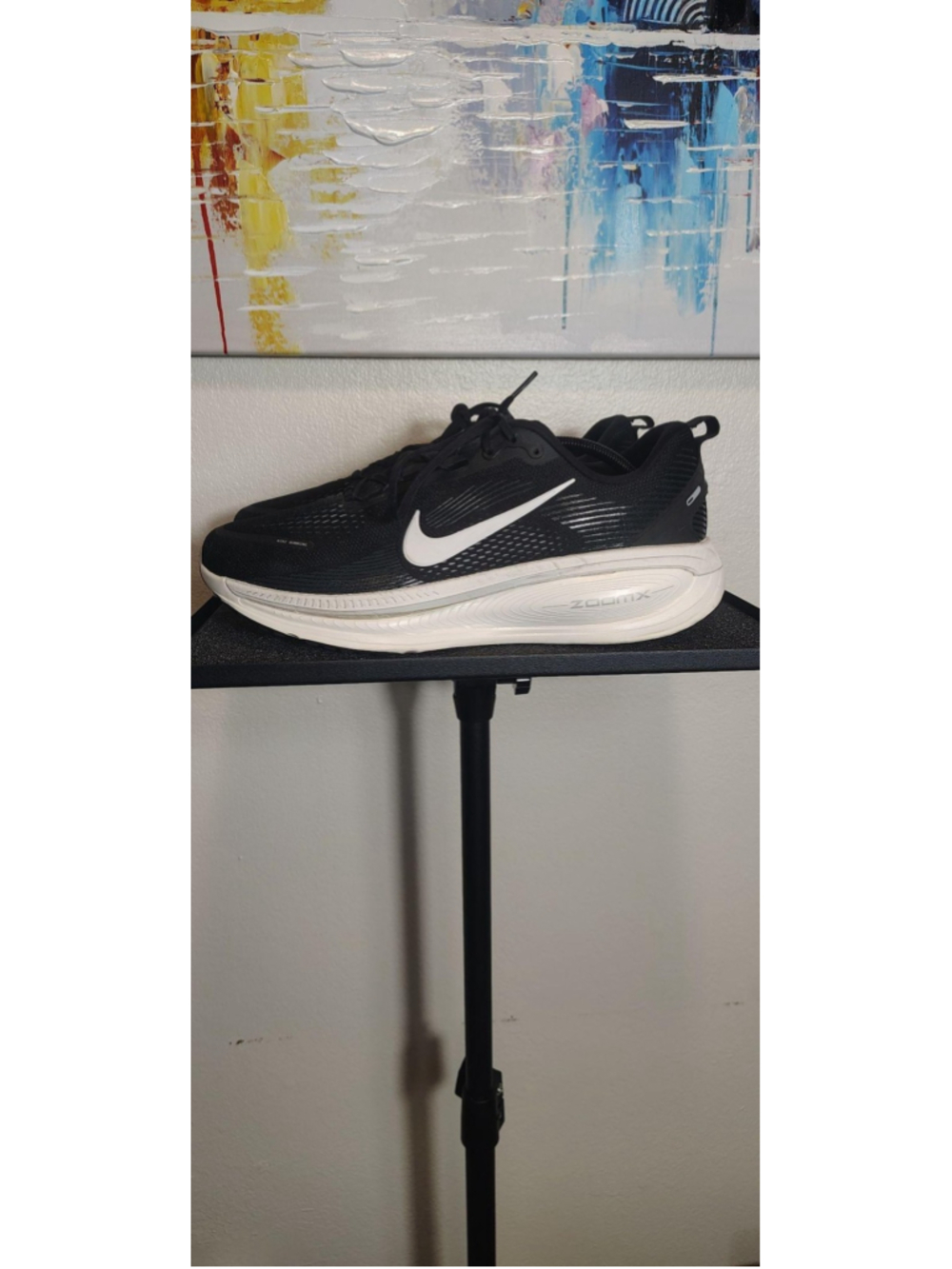 Nike ZoomX Shoes Mens Size 13 Black Mesh Low Top Running Sneakers HM6803-007